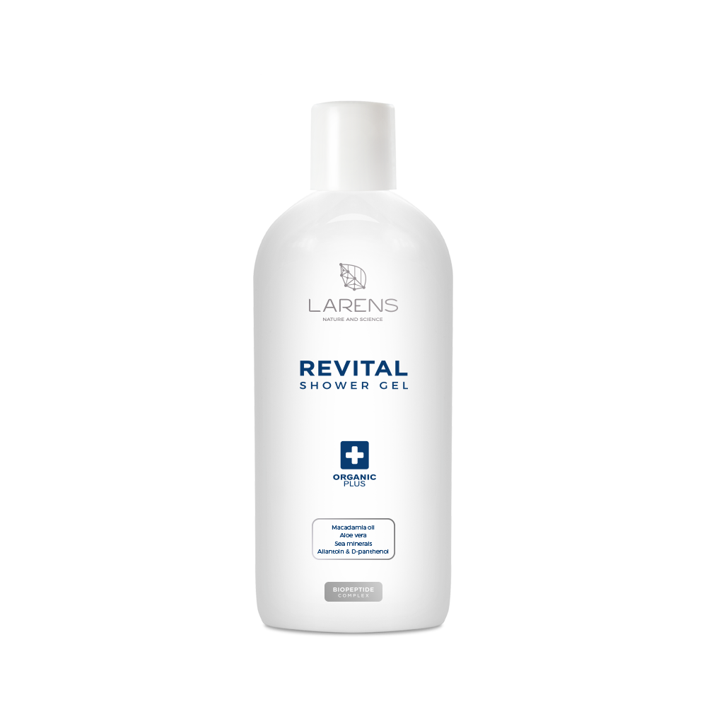 larens revital shower gel organic plus